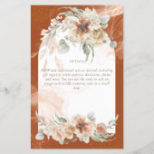 BUDGET Terracotta Pampas Grass Wedding (Achterkant)