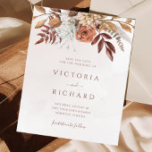 Budget Terracotta Rust Flowers Boho Herfst Foliage