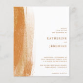 BUDGET Terracotta Rust Gold Foil Boho Wedding (Voorkant)