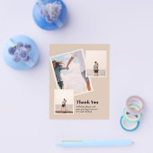 BUDGET THANK YOU Fotocollage Modern Flyer (Enkel)