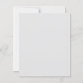 Budget Thank You Funeral Cross Memorial Card (Achterkant)