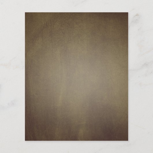 Budget Thanksgiving Duo Pumpkin Gold Dinner Flyer (Achterkant)