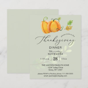 Budget Thanksgiving Pumpkin Duo Dinner Olive