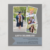 BUDGET tijdschrift Style Moderne Photo Afstudeerde Flyer (Achterkant)