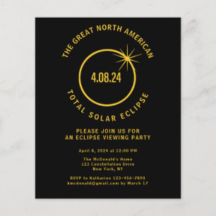 Budget Totaal Verduistering 8 april 24 Feestuitnod Flyer