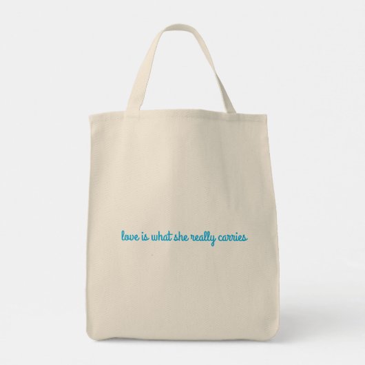Budget Tote Rett-syndroom Bag (Achterkant)