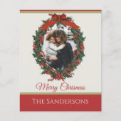 Budget Traditional Holiday Foto Wreate Kerstmis (Voorkant)