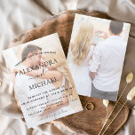 Budget Transparante Foto Wedding Invitations Flyer<br><div class="desc">De Transparantie van de begroting die douane en gepersonaliseerde foto op de voor en rug van elegante en moderne Invitaties van de Weddenschap behandelt - omvat mooie en elegante manuscripttypografie voor de speciale dag van de Wedding.</div>