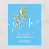 BUDGET Trending True Love Gold Roos Weddenite (Voorkant)