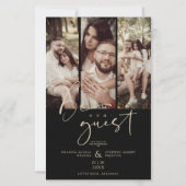 Budget Trendy Modern 3 Wedding Collage Foto's (Voorkant)