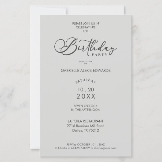 Budget Trendy Moderne Transparency Overlay Vellum (Achterkant)