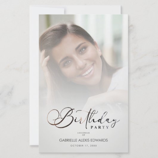 Budget Trendy Moderne Transparency Overlay Vellum (Voorkant)