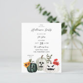 Budget Trick or Treat Pompoen Halloween Feest (Staand voorkant)
