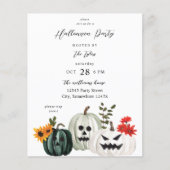 Budget Trick or Treat Pompoen Halloween Feest (Voorkant)