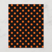 Budget Trick or treat Schattigee Gnome Uitnodiging (Achterkant)