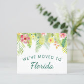 Budget Tropical Foliage New Florida Address Kaart (Staand voorkant)