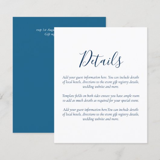 Budget Tropical Wedding Details Hotels Enclosure (Voorkant / Achterkant)