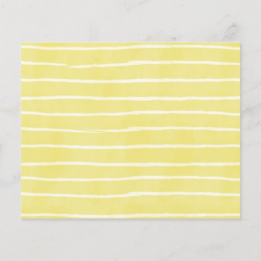 Budget Tropisch Hibiscus Foliage Gold Baby shower (Achterkant)