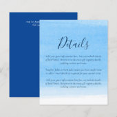 Budget Tropisch Huwelijk Details Hotels Bijlage (Voorkant / Achterkant)