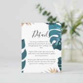 Budget Tropisch Huwelijk Details Hotels Enclosure (Staand voorkant)