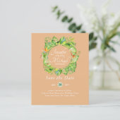 BUDGET Tropisch Leaf Hawaiian Luau Wedding (Staand voorkant)