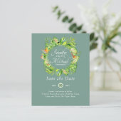 BUDGET Tropisch Leaf Hawaiian Luau Wedding (Staand voorkant)