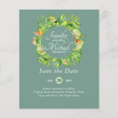 BUDGET Tropisch Leaf Hawaiian Luau Wedding (Voorkant)