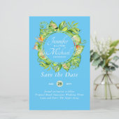 BUDGET Tropisch Leaf Hawaiian Luau Wedding (Staand voorkant)