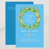 BUDGET Tropisch Leaf Hawaiian Luau Wedding (Voorkant / Achterkant)