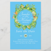 BUDGET Tropisch Leaf Hawaiian Luau Wedding (Voorkant)