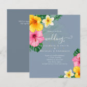 BUDGET Tropisch Paradijs Strand Bruiloft Bloemen (Voorkant / Achterkant)