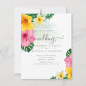 BUDGET Tropisch Paradijs Strand Bruiloft  Bloemen (Voorkant)