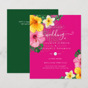 BUDGET Tropisch Paradijs Strand Bruiloft Bloemen