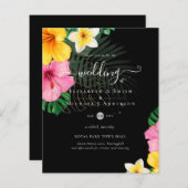 BUDGET Tropisch Paradijs Strand Bruiloft Bloemen (Voorkant / Achterkant)