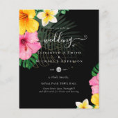 BUDGET Tropisch Paradijs Strand Bruiloft Bloemen (Voorkant)