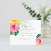 BUDGET Tropisch Paradijs Strand Bruiloft Bloemen (Staand voorkant)