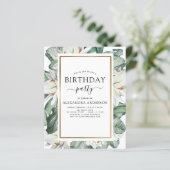 Budget Tropische Nolia Birthday (Staand voorkant)