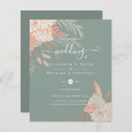 BUDGET Tropische pampas grass Terracotta Weddensch