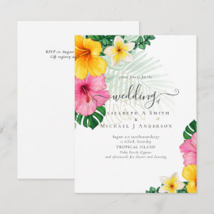 BUDGET tropische paradijselijke strandbruiloft