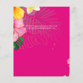 BUDGET tropische paradijselijke strandbruiloft (Achterkant)