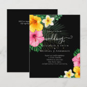 BUDGET tropische paradijselijke strandbruiloft (Voorkant / Achterkant)