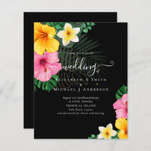 BUDGET tropische paradijselijke strandbruiloft