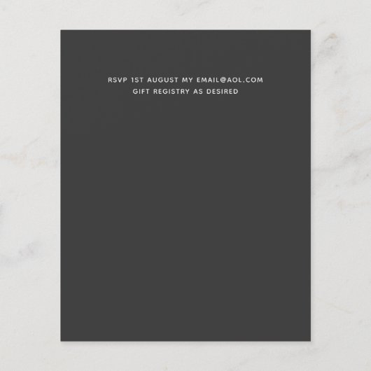 BUDGET Tropische strandbruiloft in het buitenland  (Achterkant)