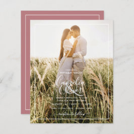 BUDGET Trouw Stof Roze Foto OVERLAY