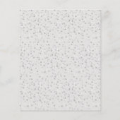 Budget Trouwdag 70ste Verjaardag Uitnodiging (Achterkant)