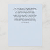 BUDGET TROUWKAARTEN  Goud Glitter Geometrisch Flyer (Achterkant)