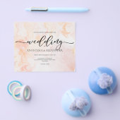 BUDGET trouwuitnodiging. Invitation Flyer (Enkel)