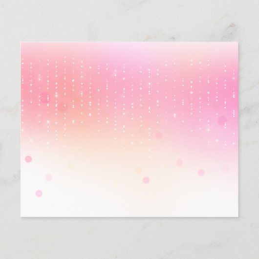 BUDGET trouwuitnodiging. Invitation Flyer (Achterkant)