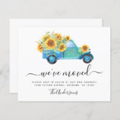 Budget Truck Sunflower We hebben de aankondiging v (Voorkant / Achterkant)