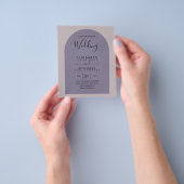 BUDGET Tweetalig Spaans Engels Bruiloft Huwelijk Flyer (Hand)